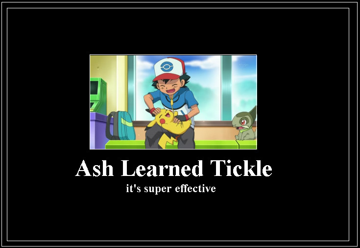 Ash Tickle Meme