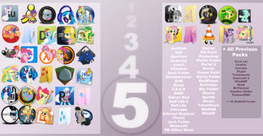 Pony Icon Set 5