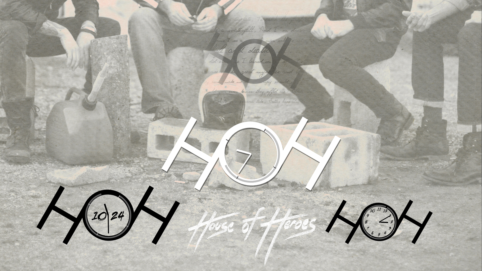 House of Heroes HOH Logo Clock [1.0]