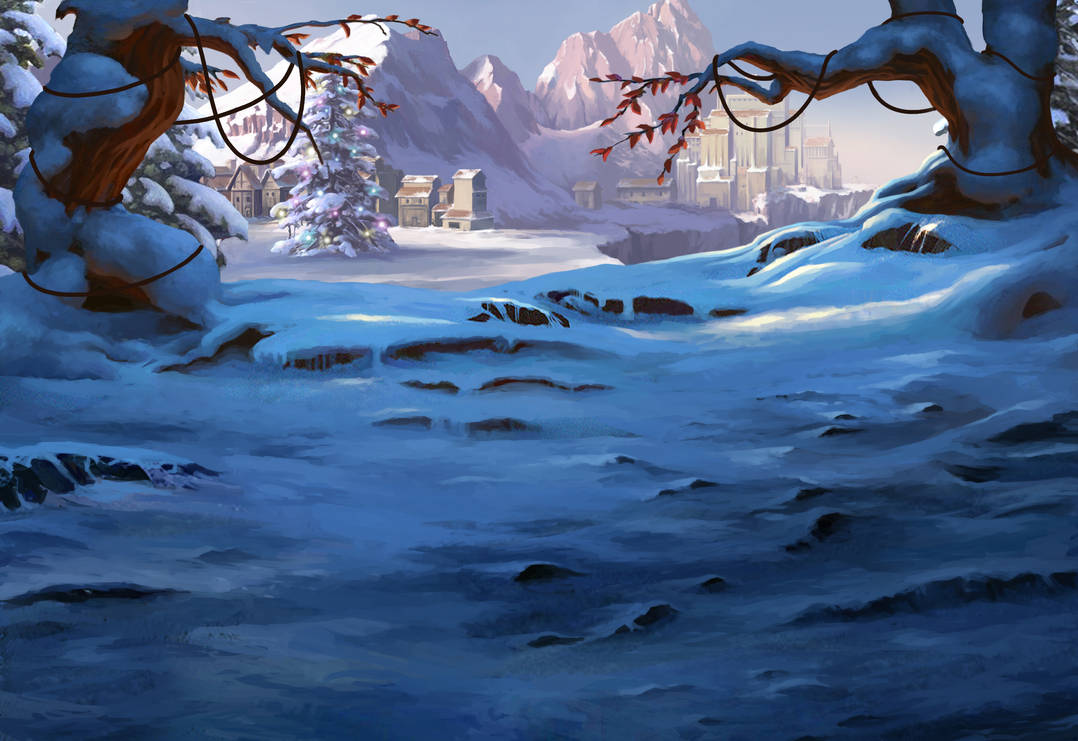Snowy Christmas by CELENG on DeviantArt