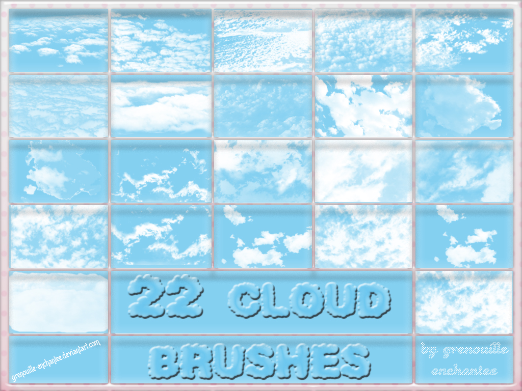 22 Cloud Brushes