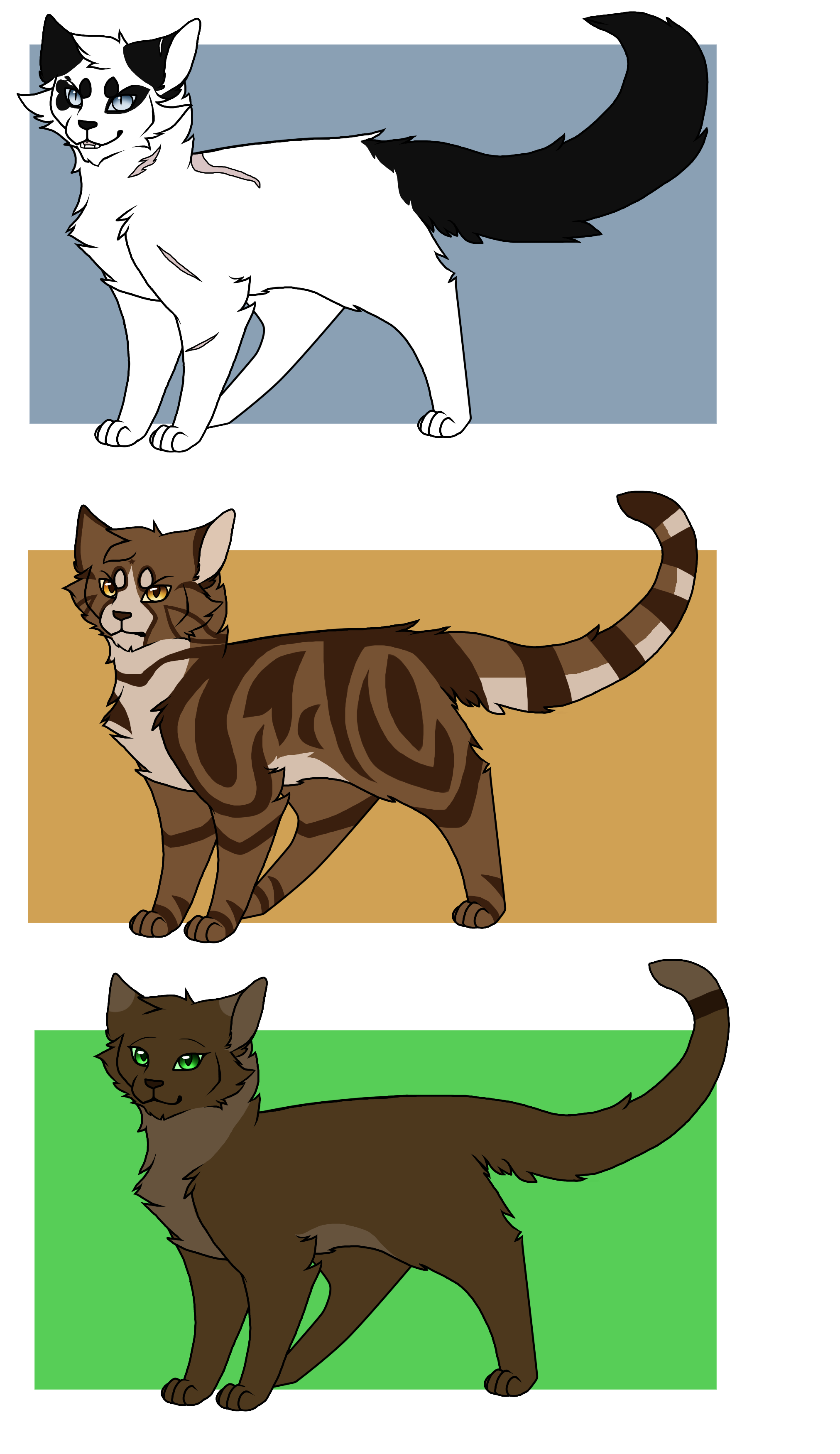 P2U Cat Busts Family Tree Bases Kit to Elder