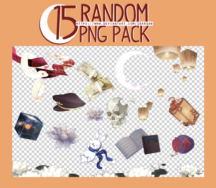 15 random png pack by 18arqan on DeviantArt