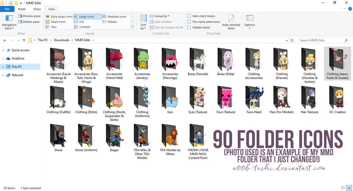 Folder Icons by n00b-toshi on DeviantArt