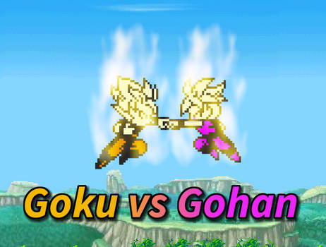 Goku and Gohan Train (unrust)