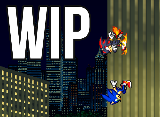 Sonic Vs Shadow (WIP #1)
