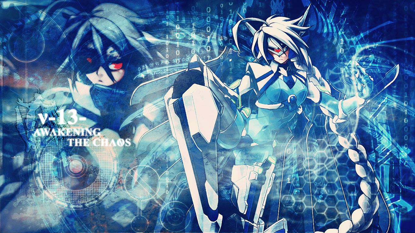 BlazBlue - v-13 wallpaper + tutorial