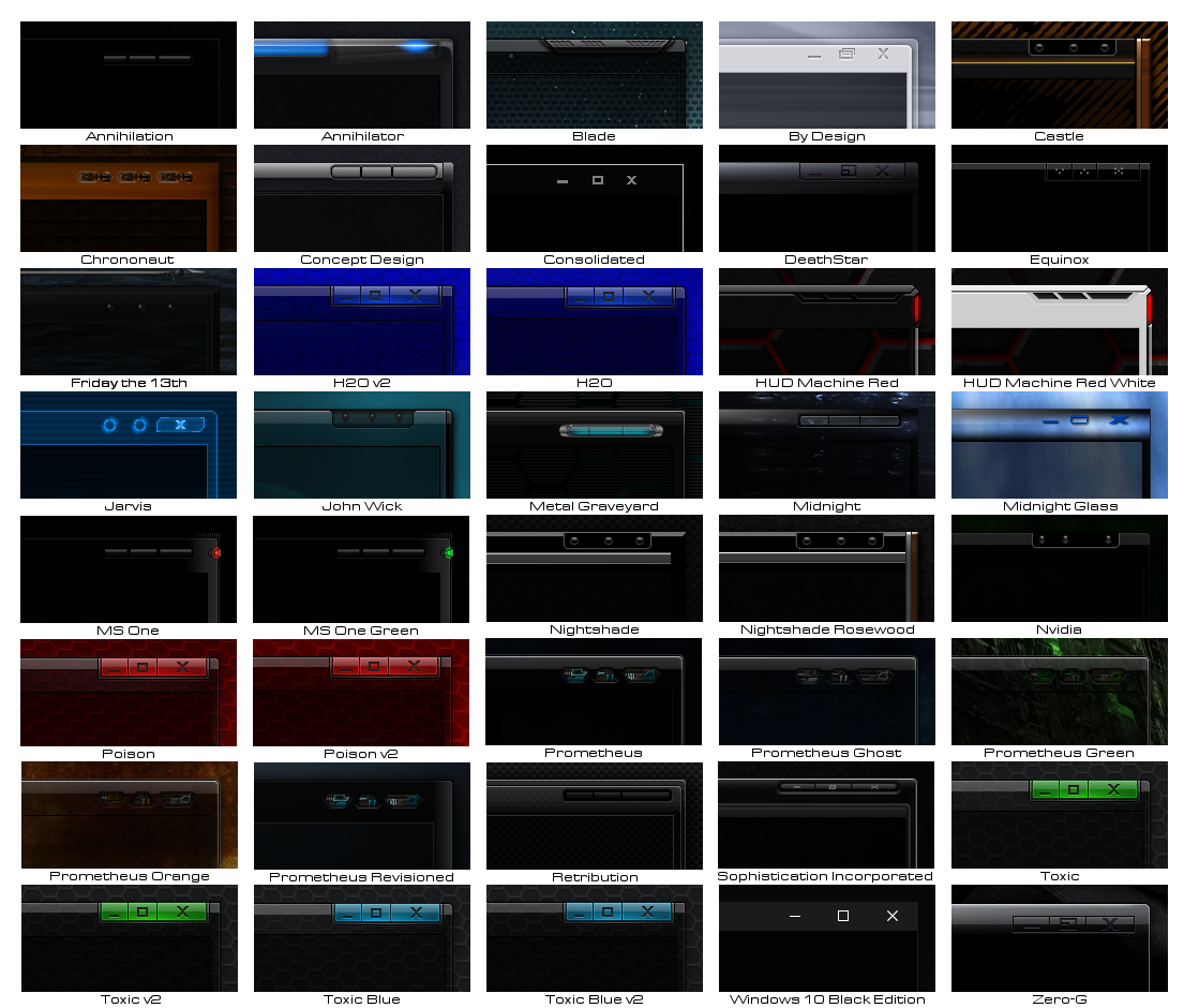 Emerald Theme Collection by Shemhamforash01 on DeviantArt