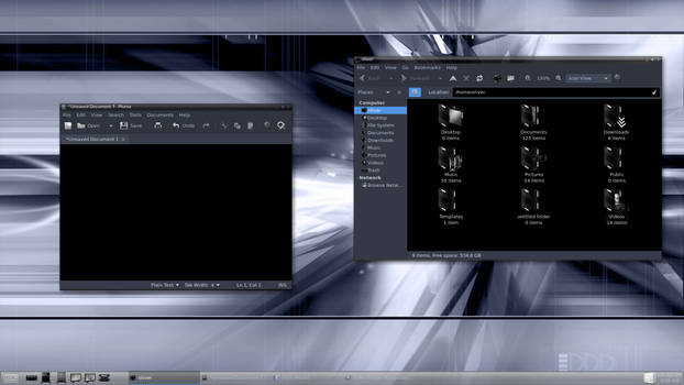 Arc Black GTK Linux Theme