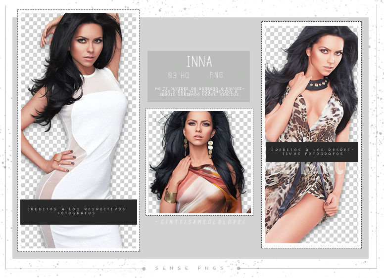 Pack Png 41 - INNA by SensePngs on DeviantArt
