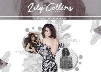 Pack Png 450 - Lily Collins