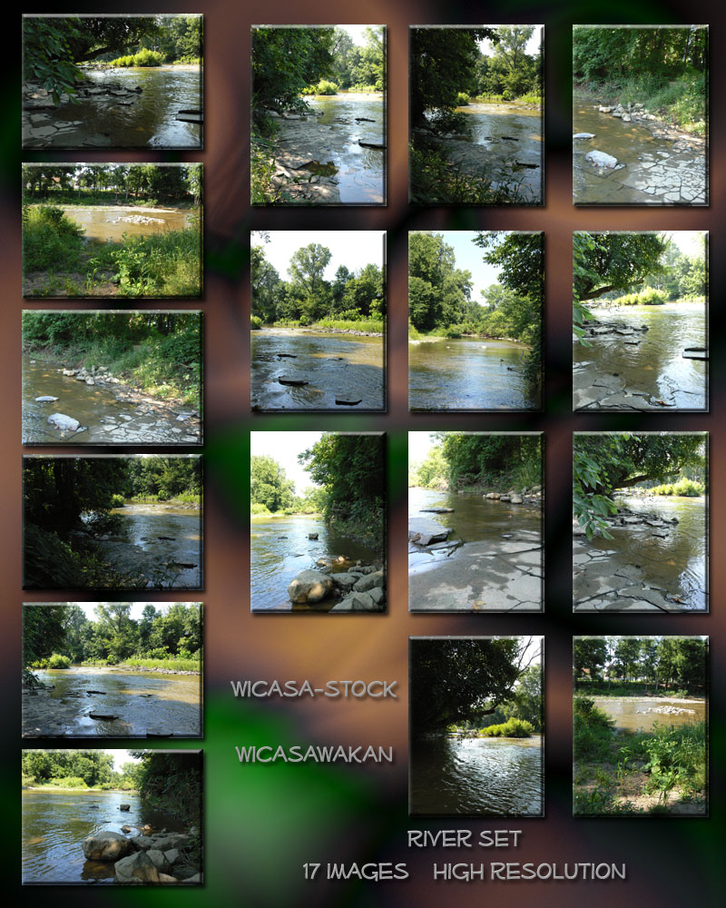 River set wicasa-stock