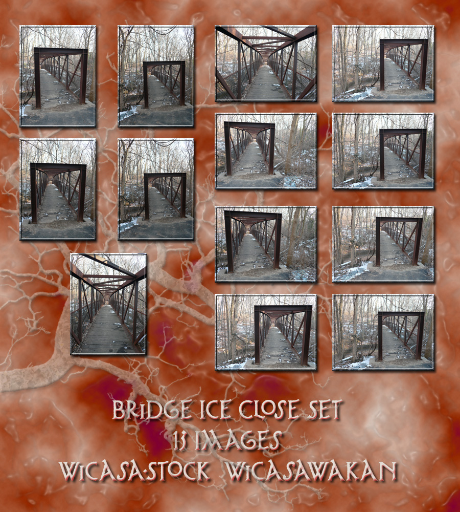Bridge ice close wicasa-stock