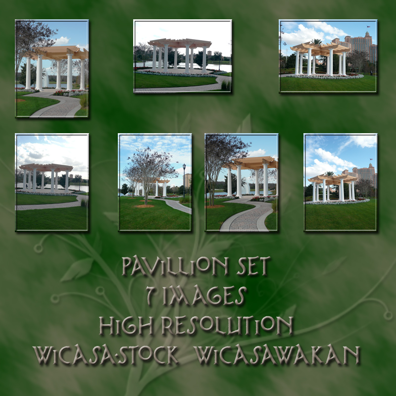 Pavillion set wicasa-stock