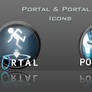 Portal And Portal 2 Icons