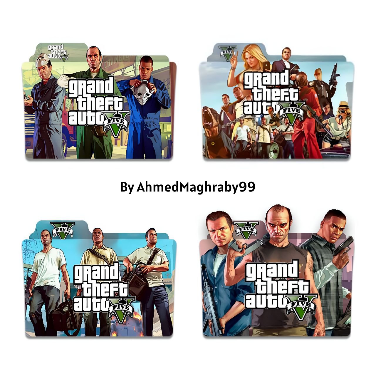 GTA V Folder Icons by AhmedMaghraby99 on DeviantArt