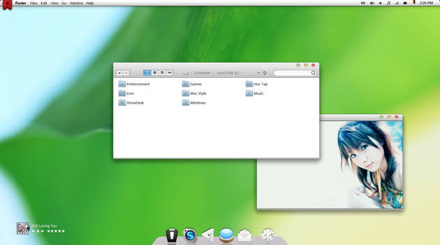 Mac Os theme: Lion X