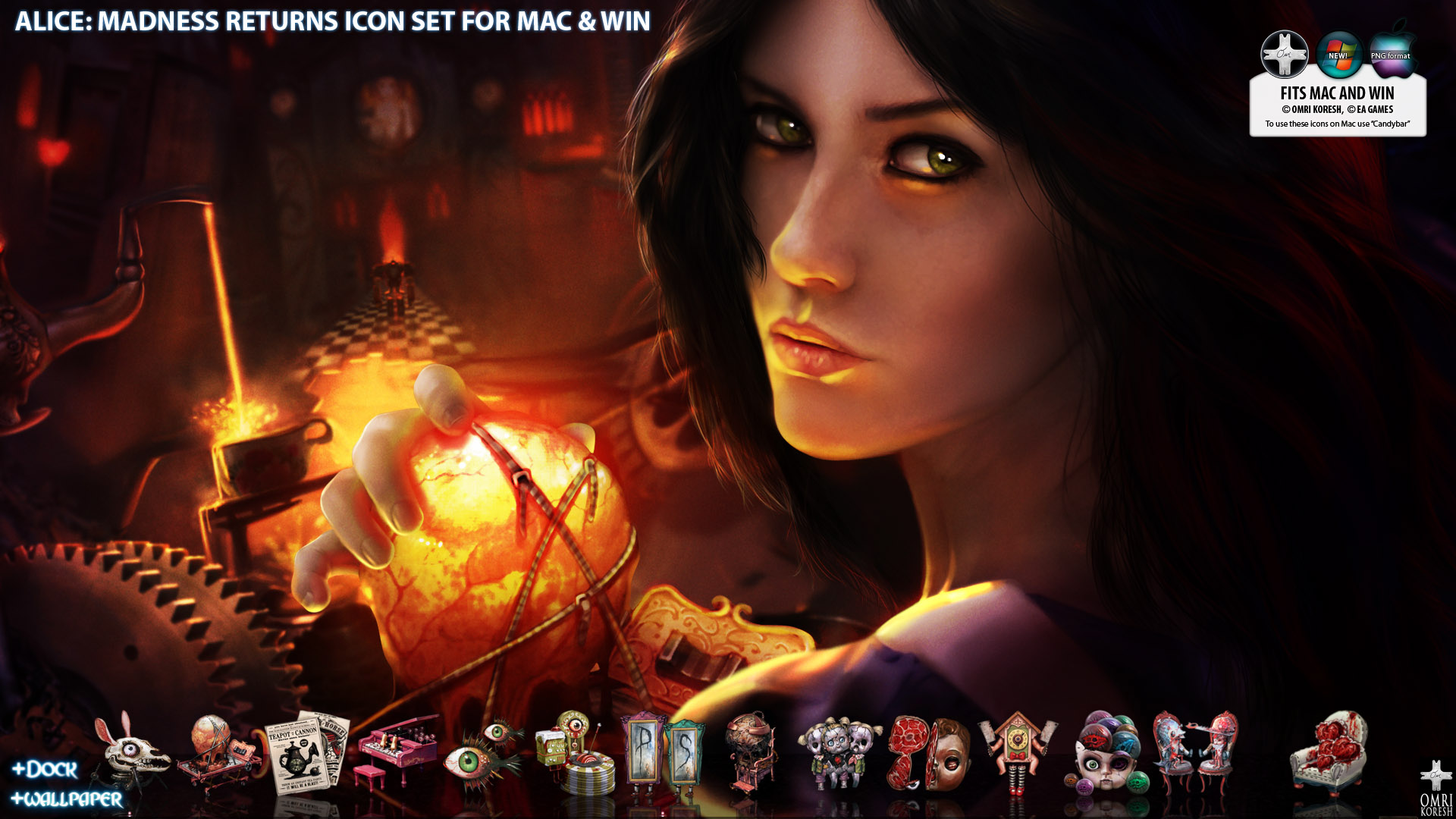 Alice: Madness Returns icon Set