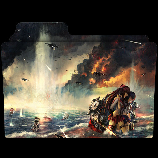 Kantai Collection Movie V 2 No Logo Folder Icon By Kikydream On Deviantart