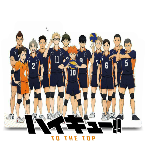 Haikyuu!!: To the Top 2nd Season Folder Icon by Kikydream on DeviantArt