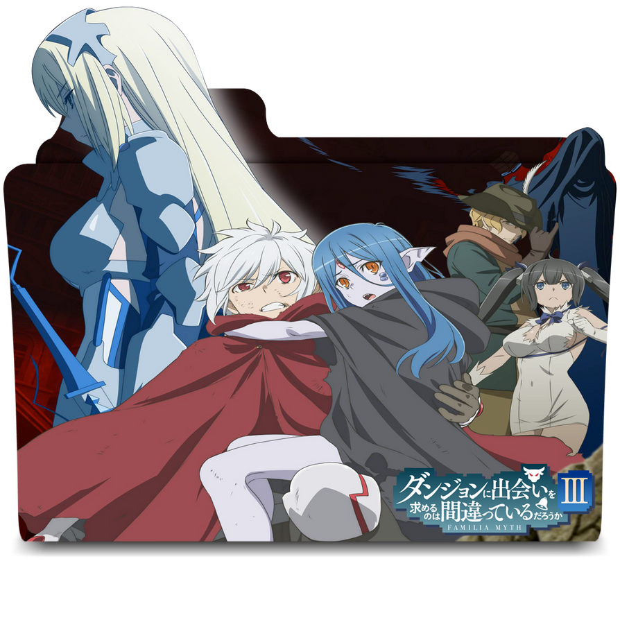 Danmachi Season 3 Folder Icon By Kikydream On Deviantart