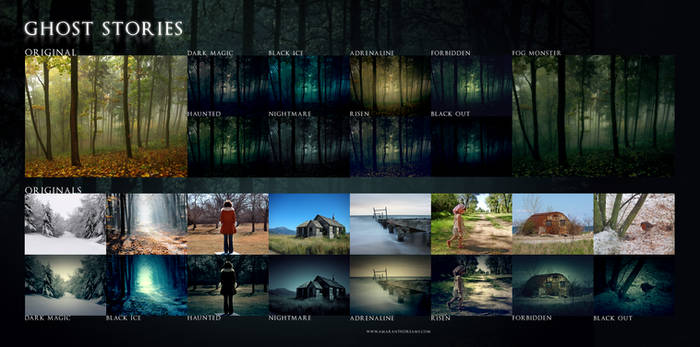 Ghost Stories Photoshop Action by elestrial