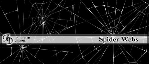 Spider Webs by elestrial on DeviantArt