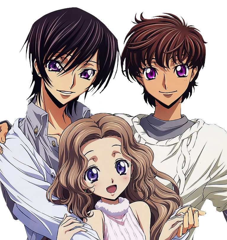 Lelouch, Rolo(suzaku) And Nunnally by Egyptprncssxox on DeviantArt