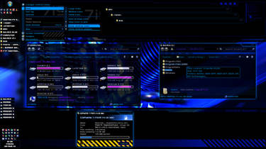 Sulaco Visual Style v0.15 blue (Windows 7 theme)