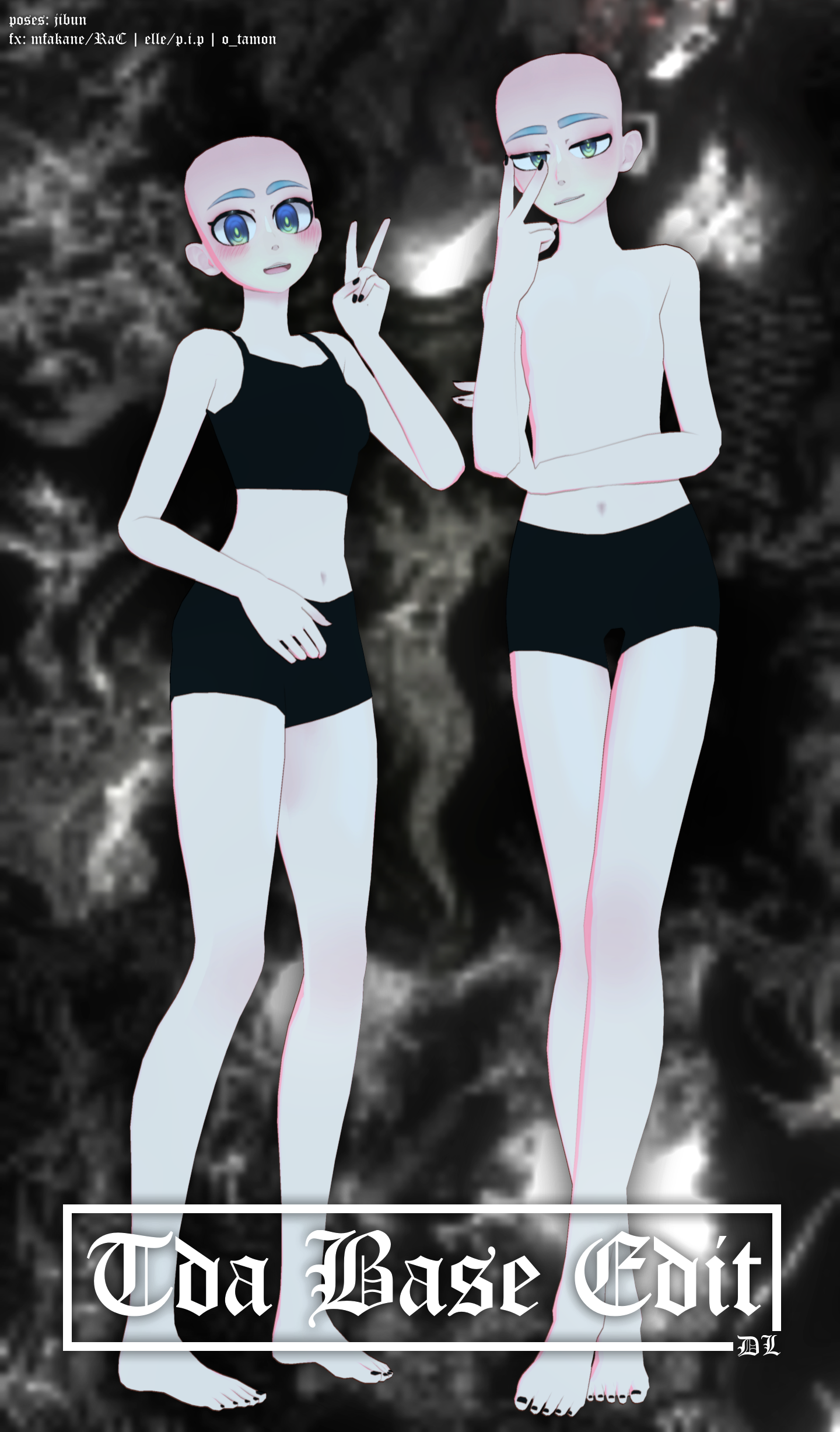 [mmd//dl] tda base edits m+f by adrekiyo on DeviantArt