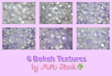 6 Bokeh Textures Pack II