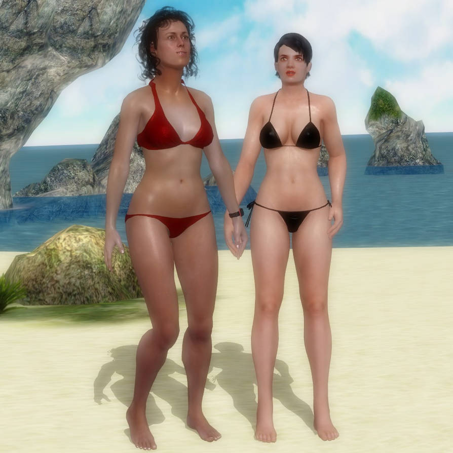 Susteen diepgaand uitbreiden Ellen Ripley and Annalee Call Bikini Mod by jc-starstorm on DeviantArt
