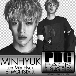 PNG pack 'Minhyuk (of MONSTA X)'