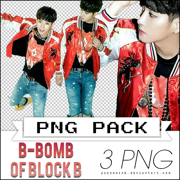 Renders' pack with B-Bomb of Block B