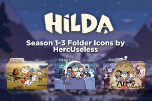Hilda Season 1-3 Folder Icons