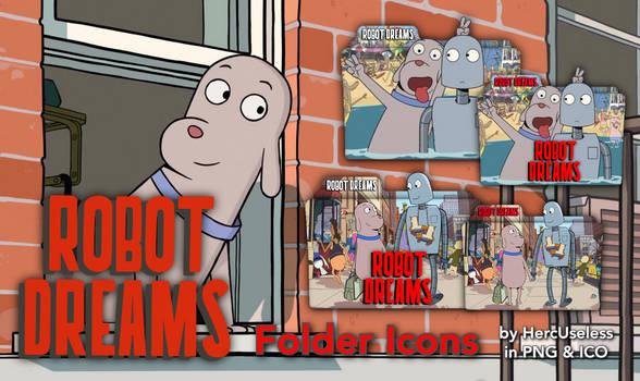 Robot Dreams Folder Icons