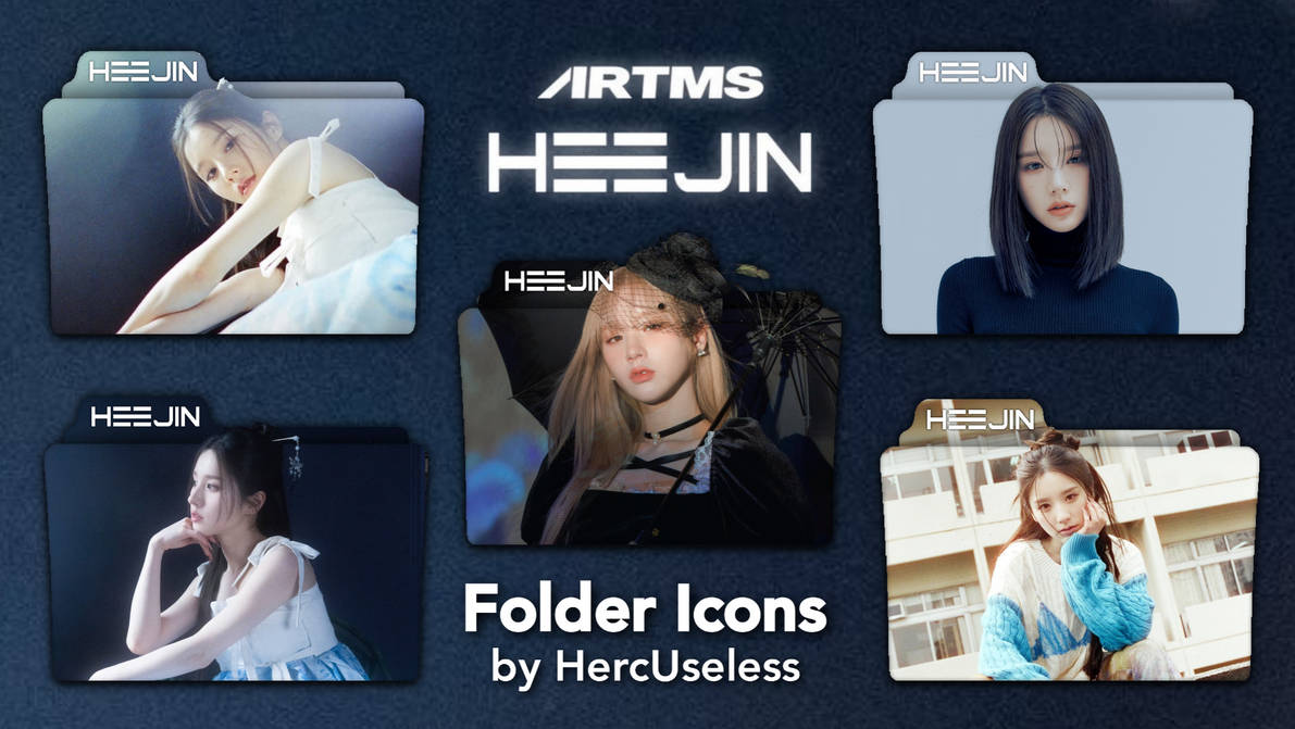Artms HEEJIN Folder Icons by HercUseless on DeviantArt