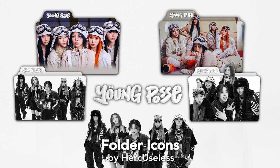 Young Posse Folder Icons by HercUseless on DeviantArt