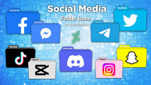 Social Media Apps Folder Icons