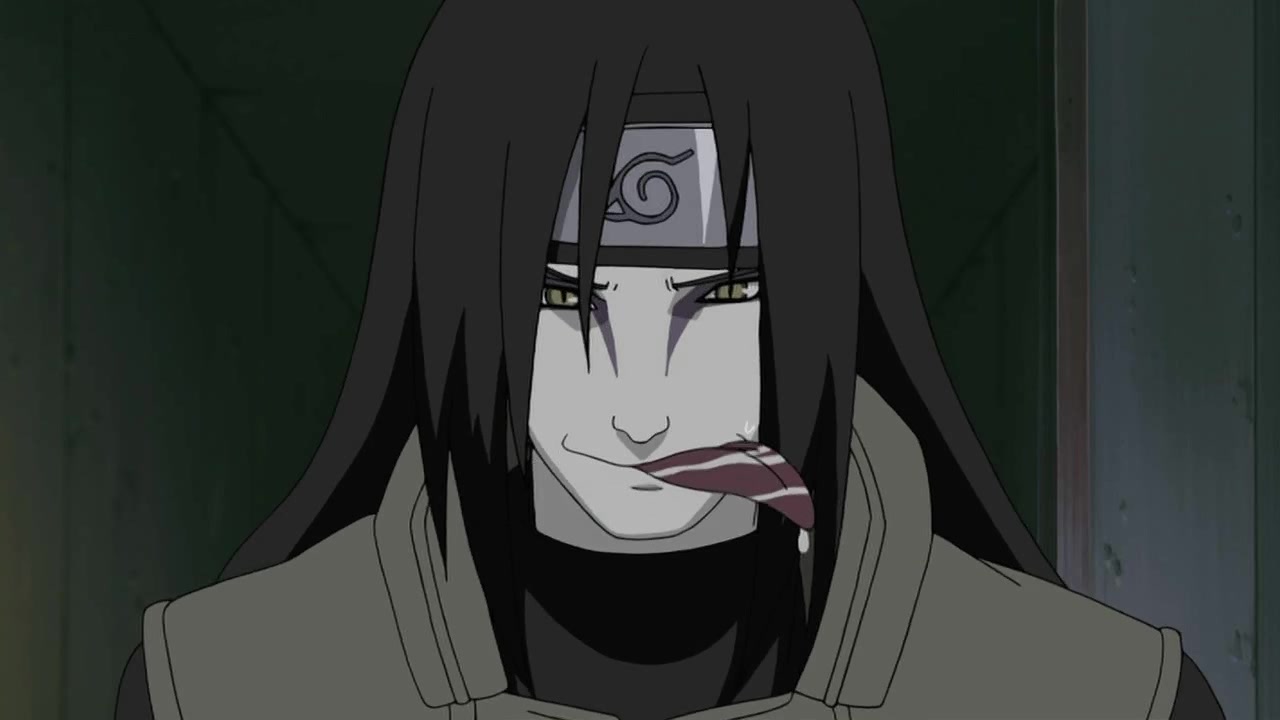 Orochimaru Tongue Action 6