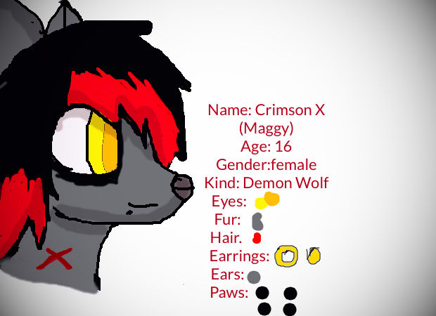 Crimson X REF sheet by MayaBlueLight on DeviantArt