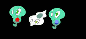 Shiny zygarde cells and cores.