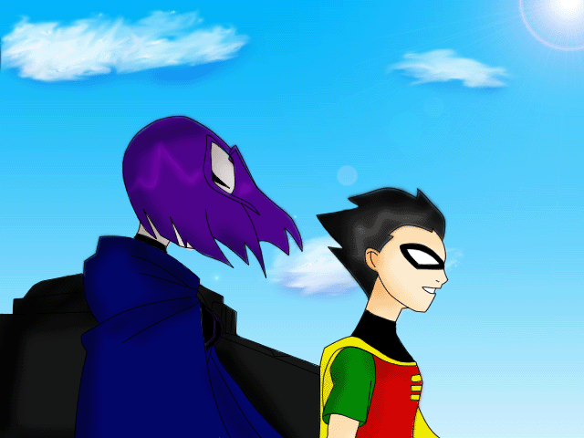 TT- Robin and Raven xDD 4 by mel-lyks-cereal on DeviantArt