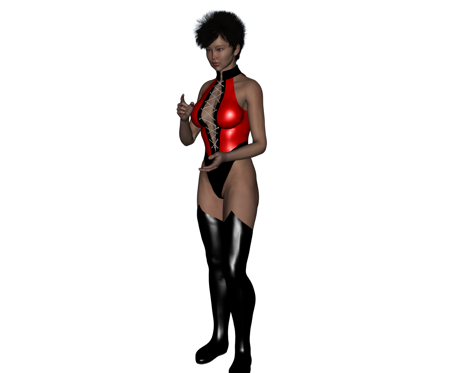 Mortal Kombat Suit and Boots for Genesis 2 Female