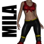Mila Wrestling DLC Outfit for Genesis 2 Female
