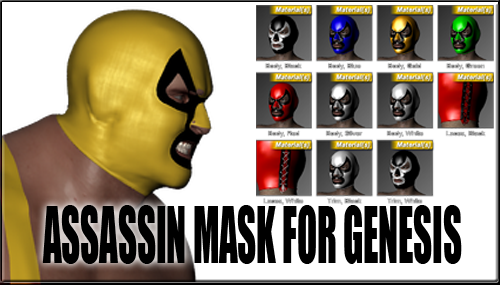 Assassin Mask for Genesis