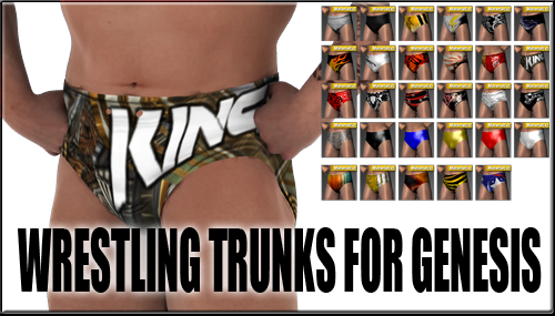 Wrestling Trunks for Genesis