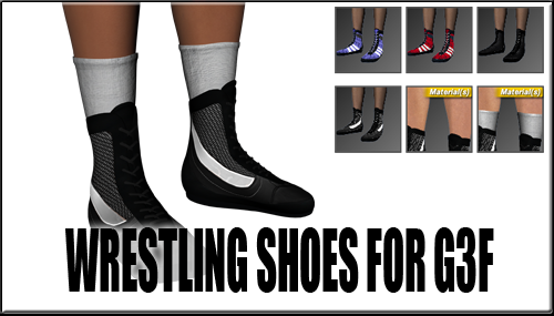 female wrestling shoes
