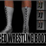 Laced Wrestling Boots for Genesis 3 Male