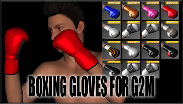 Boxing Gloves for Genesis 2 Male